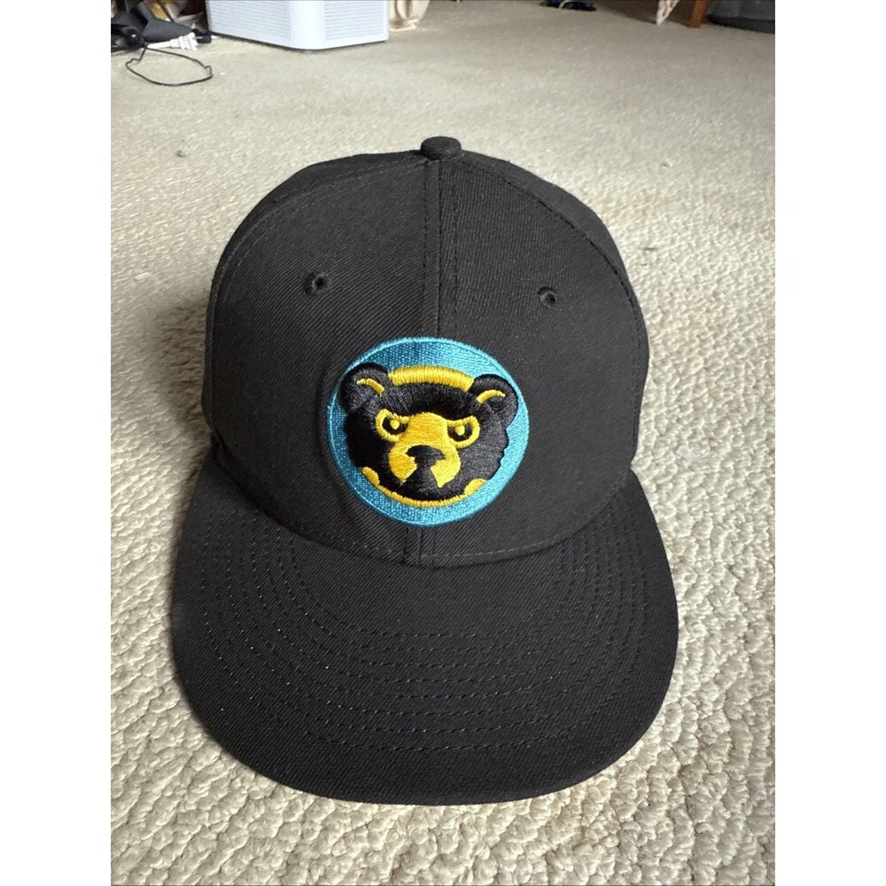 Chicago Cubs New Era 59Fifty Fitted Hat Club Wrigley 100 Years Black/Blue 7 1/2